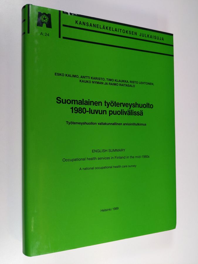 Suomalainen työterveyshuolto 1980-luvun puolivälissä