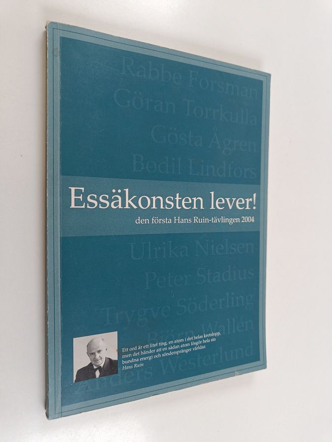 Essäkonsten lever!