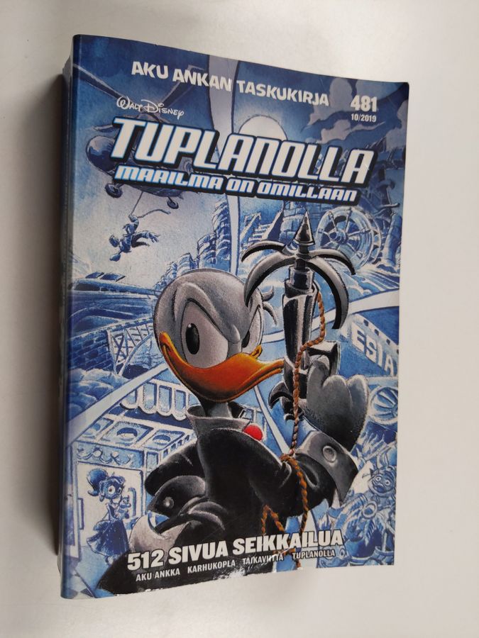 Walt Disney : Tuplanolla : maailma on omillaan