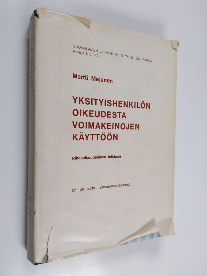 Yksityishenkilön oikeudesta voimakeinojen käyttöön