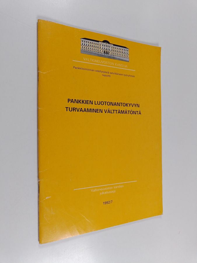 Pankkien luotonantokyvyn turvaaminen välttämätöntä