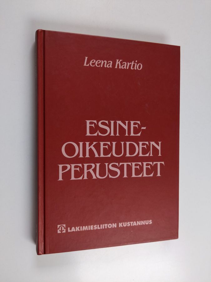 Leena Kartio : Esineoikeuden perusteet
