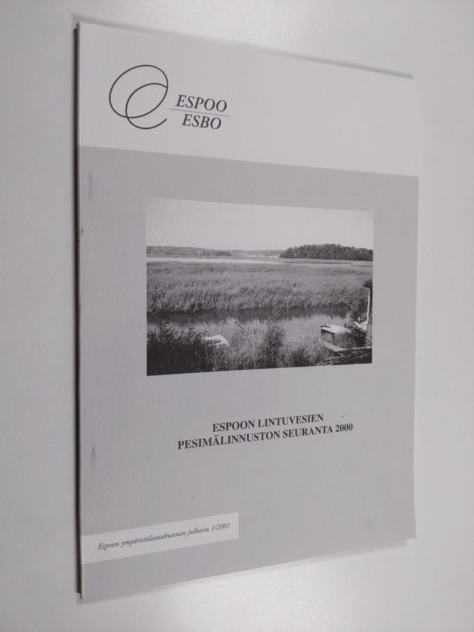 Espoon lintuvesien pesimälinnuston seuranta 2000
