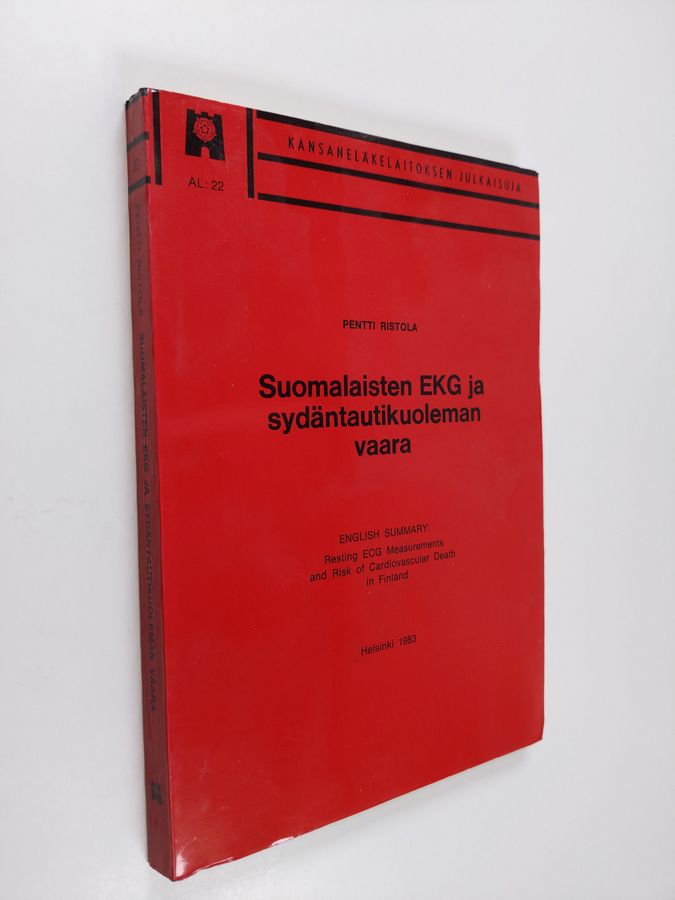Suomalaisten EKG ja sydäntautikuoleman vaara =