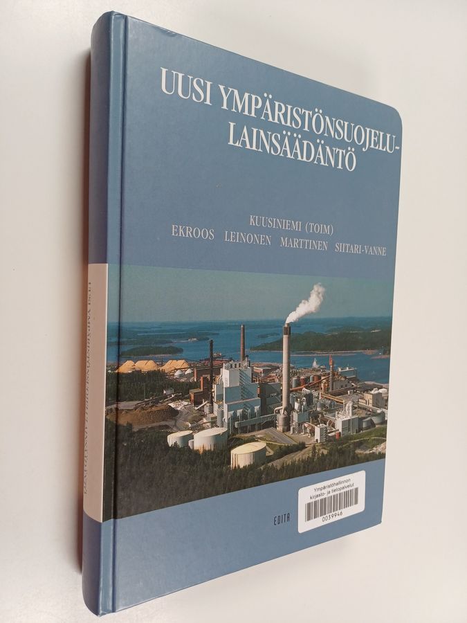 Uusi ympäristönsuojelulainsäädäntö