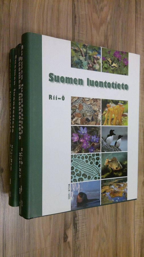 Juha (toim.) Valste : Suomen luontotieto 1-4