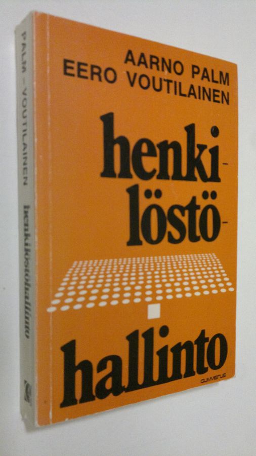 Aarno Palm : Henkilöstöhallinto