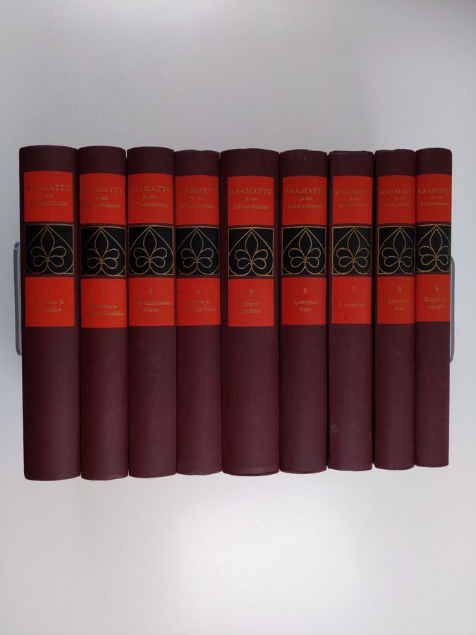 Svend Holm-Nielsen : Raamattu ja sen kulttuurihistoria 1-9