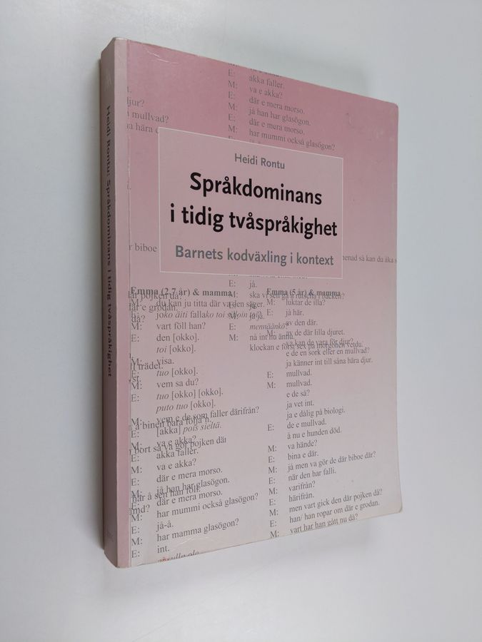 Språkdominans i tidig tvåspråkighet