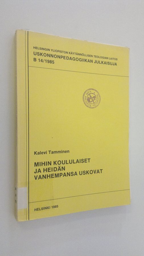Mihin koululaiset ja heidän vanhempansa uskovat