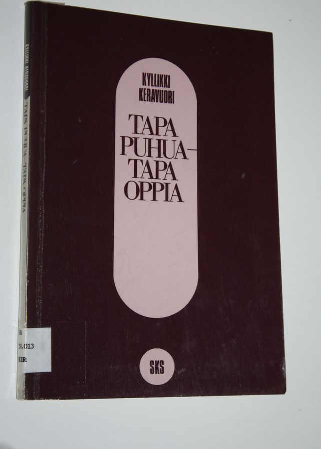 Tapa puhua - tapa oppia