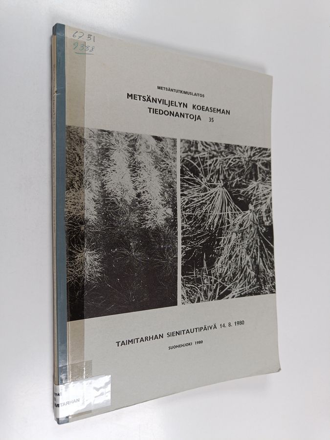 Taimitarhan sienitautipäivä 14.8.1980