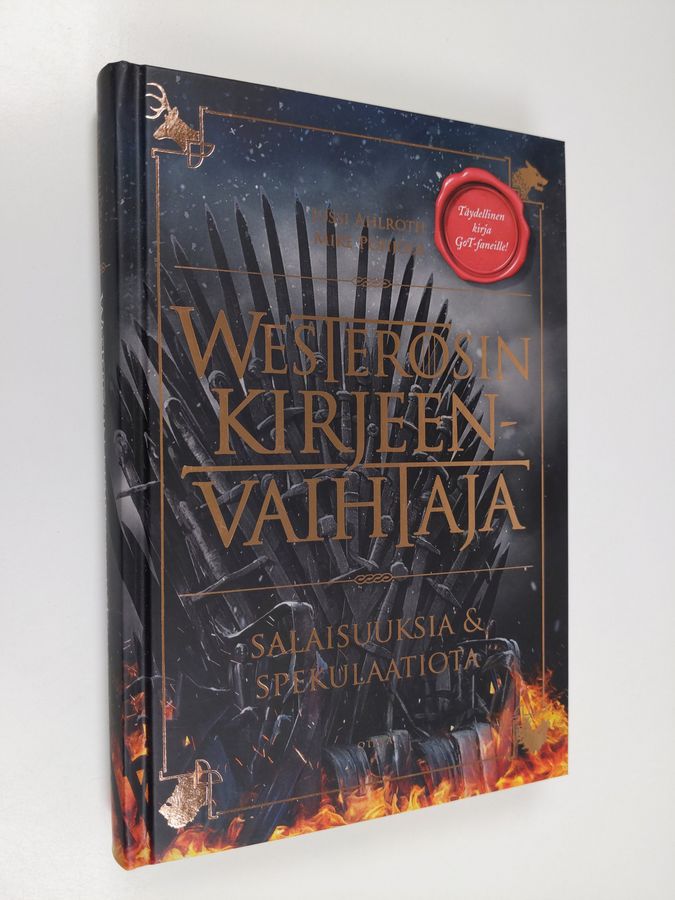 Jussi Ahlroth : Westerosin kirjeenvaihtaja : salaisuuksia & spekulaatiota