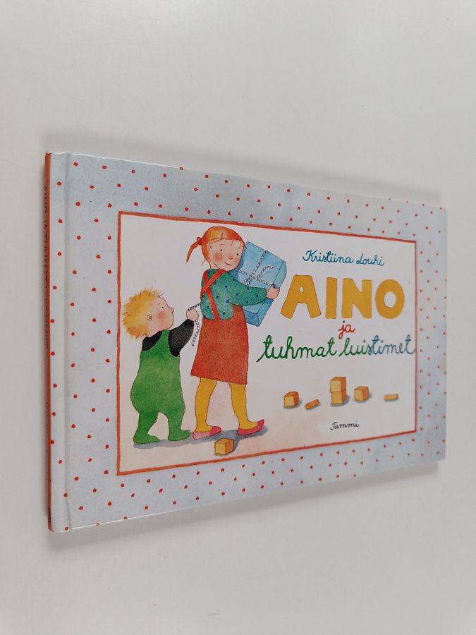 Kristiina Louhi : Aino ja tuhmat luistimet