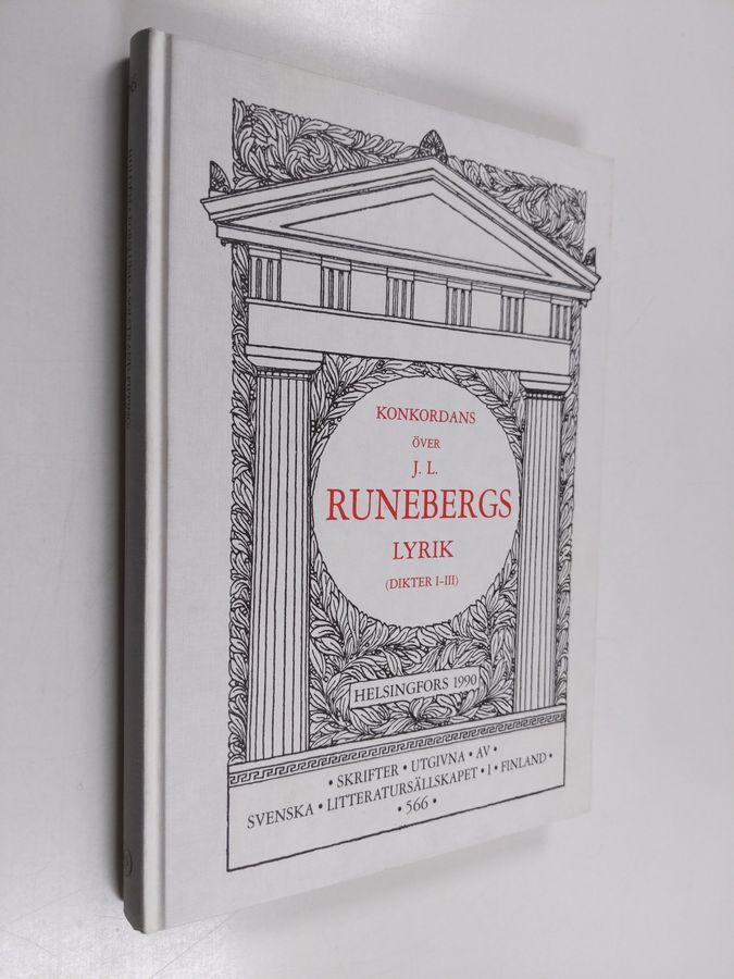 Konkordans över J. L. Runebergs lyrik