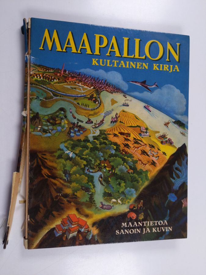 Jane Werner Watson : Maapallon kultainen kirja : maantietoa sanoin ja kuvin