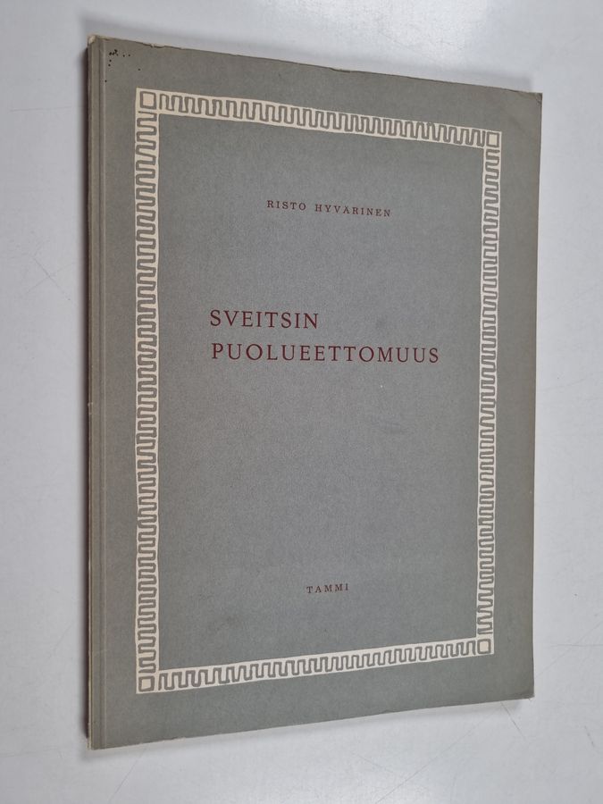 Sveitsin puolueettomuus