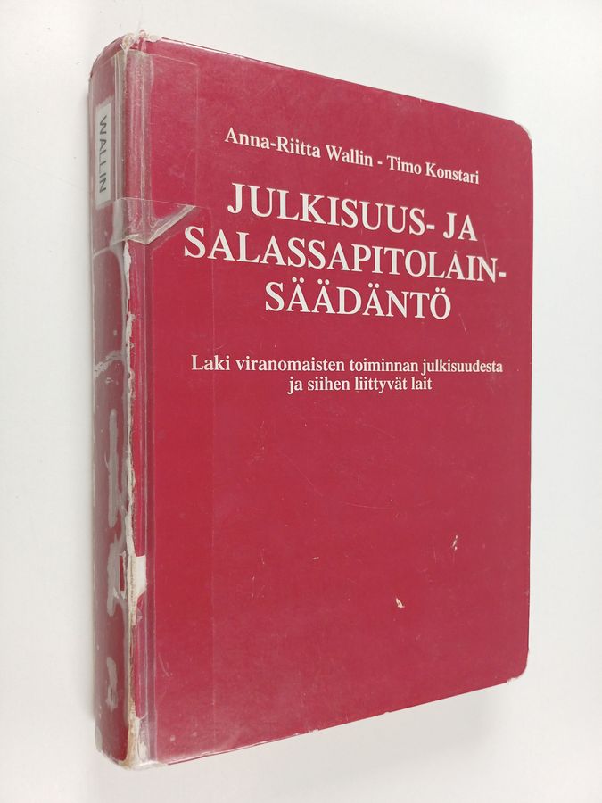 Julkisuus- ja salassapitolainsäädäntö