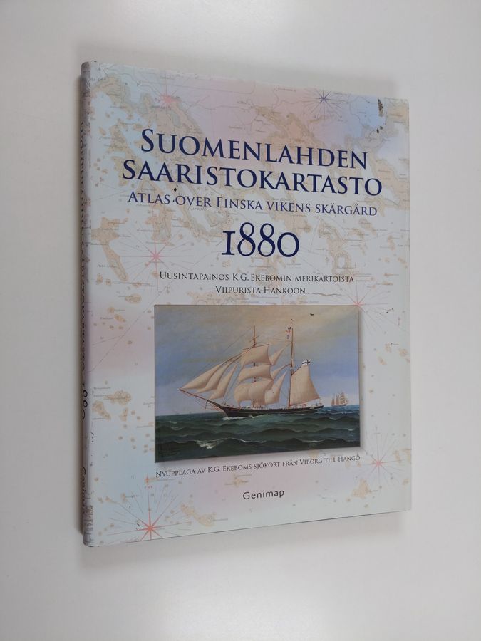 Jan Strang : Suomenlahden saaristokartasto 1880 : uusintapainos K. G. Ekebomin merikartoista Viipurista Hankoon = Atlas över Finska vikens skärgård 1880 : nyupplaga av K. G. Ekeboms sjökort från Viborg till Hangö