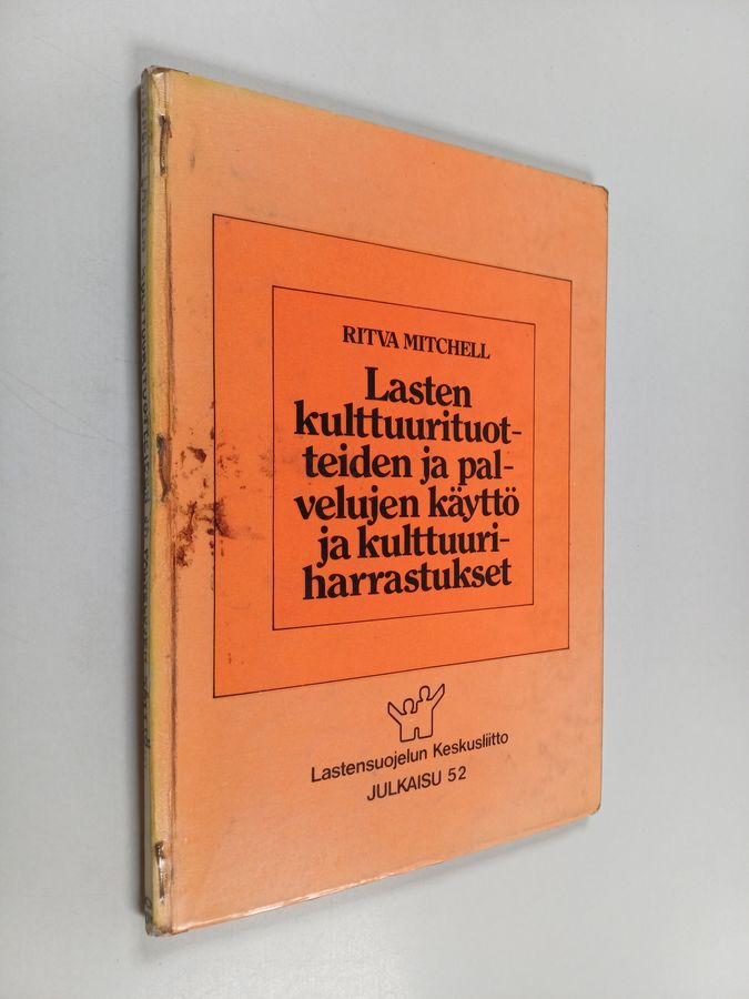 Lasten kulttuurituotteiden ja -palvelujen käyttö ja kulttuuriharrastukset