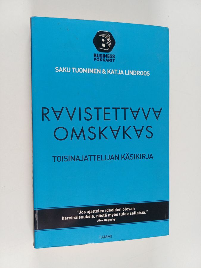 Ravistettava, omskakas