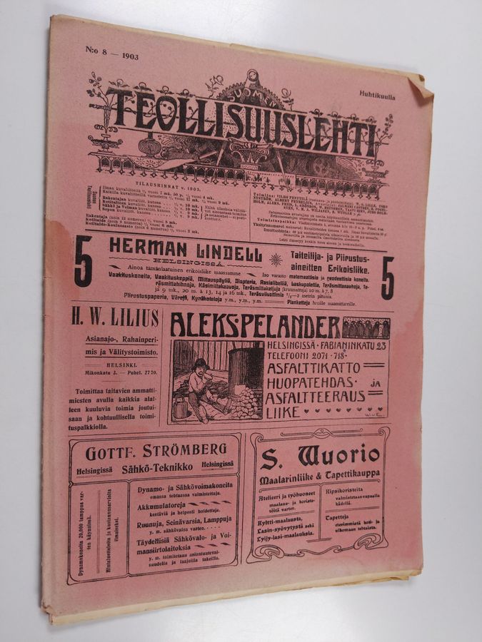 Suomen teollisuuslehti N:o 8/1903