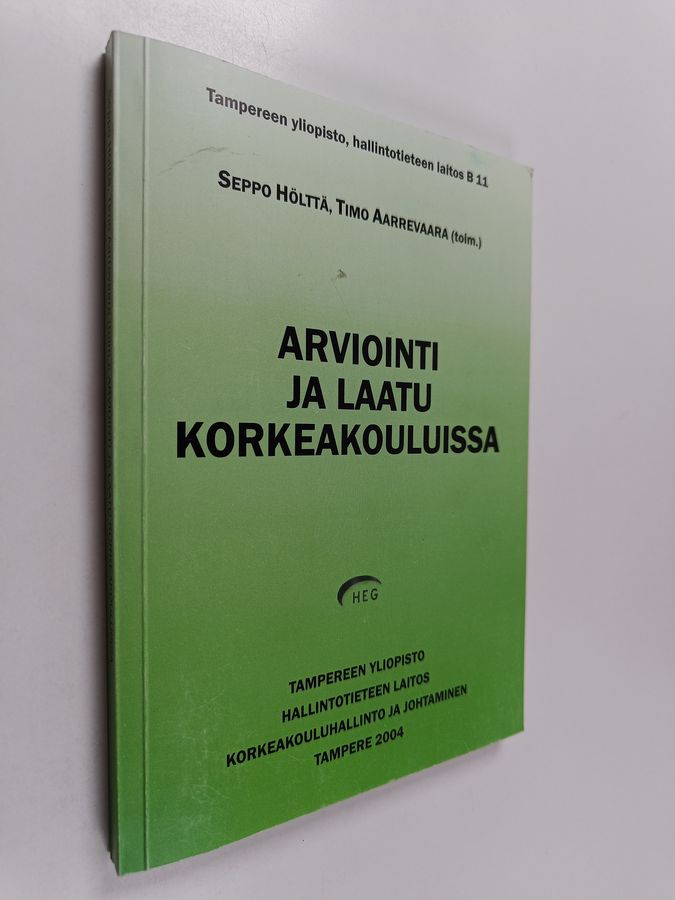 Arviointi ja laatu korkeakouluissa