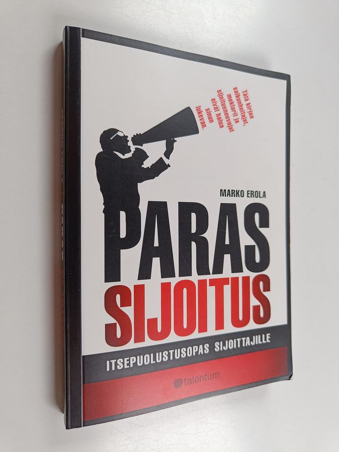 Marko Erola : Paras sijoitus : itsepuolustusopas sijoittajille