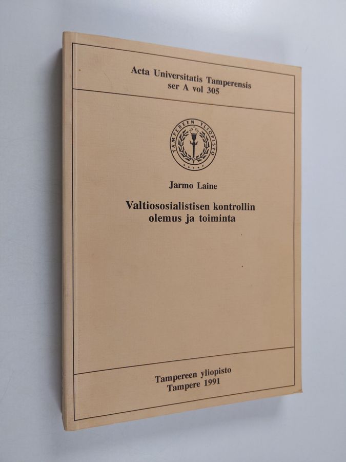 Valtiososialistisen kontrollin olemus ja toiminta