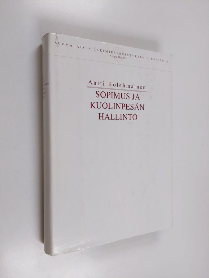 Sopimus ja kuolinpesän hallinto