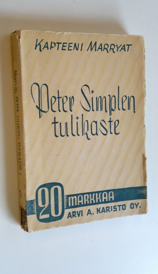Frederick Marryat : Peter Simplen tulikaste