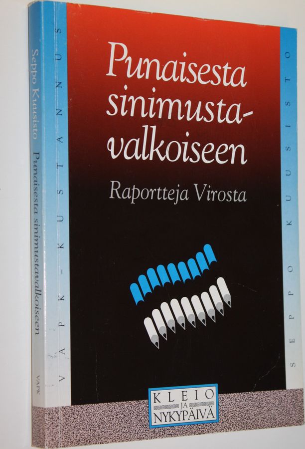 Punaisesta sinimustavalkoiseen