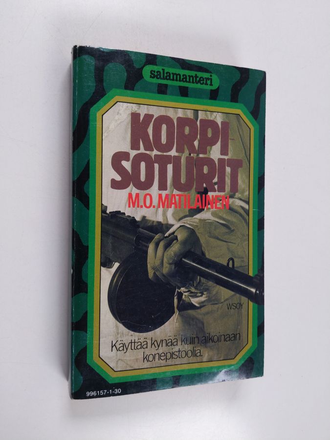 Mikko Olavi Matilainen : Korpisoturit : muistelmia JR 8:n sotilaiden vaiheista sodassa 1941-44