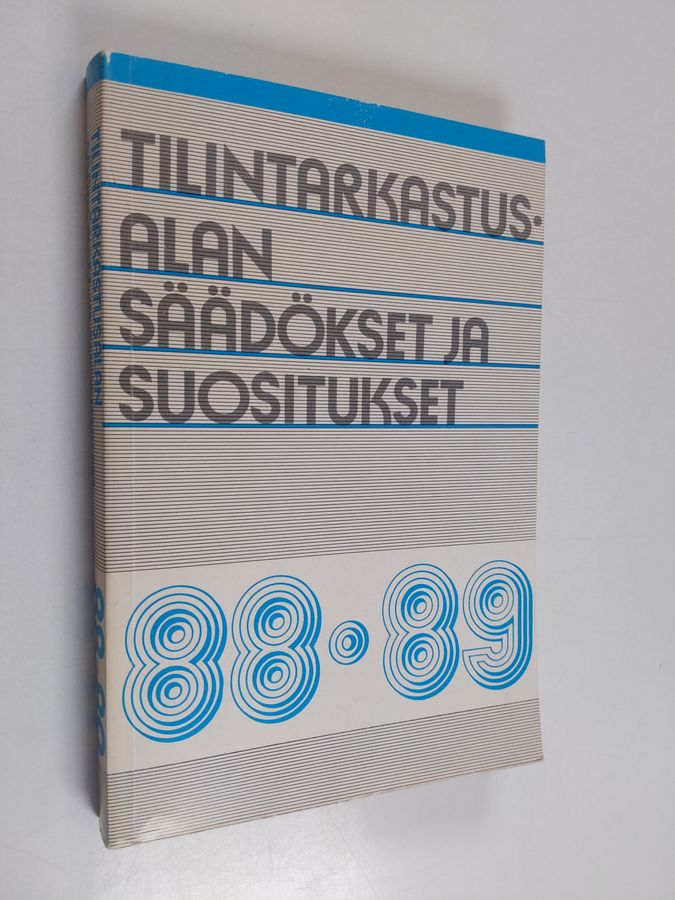 Tilintarkastusalan säädökset ja suositukset 1988-89