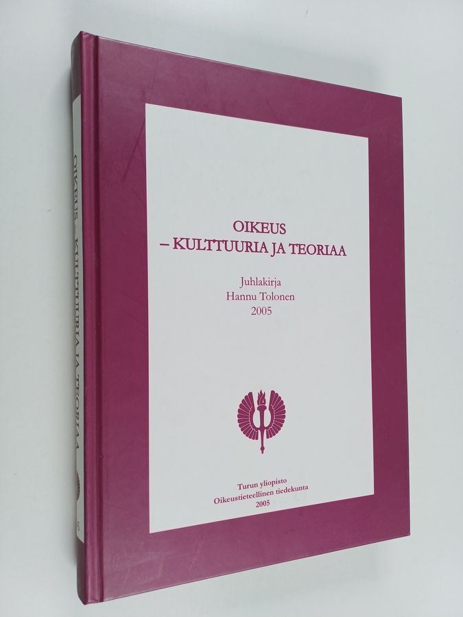 Oikeus - kulttuuria ja teoriaa
