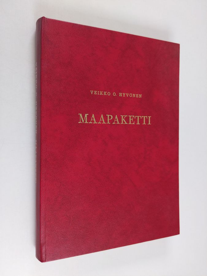 Veikko O. Hyvönen : Maapaketti (signeerattu, tekijän omiste)