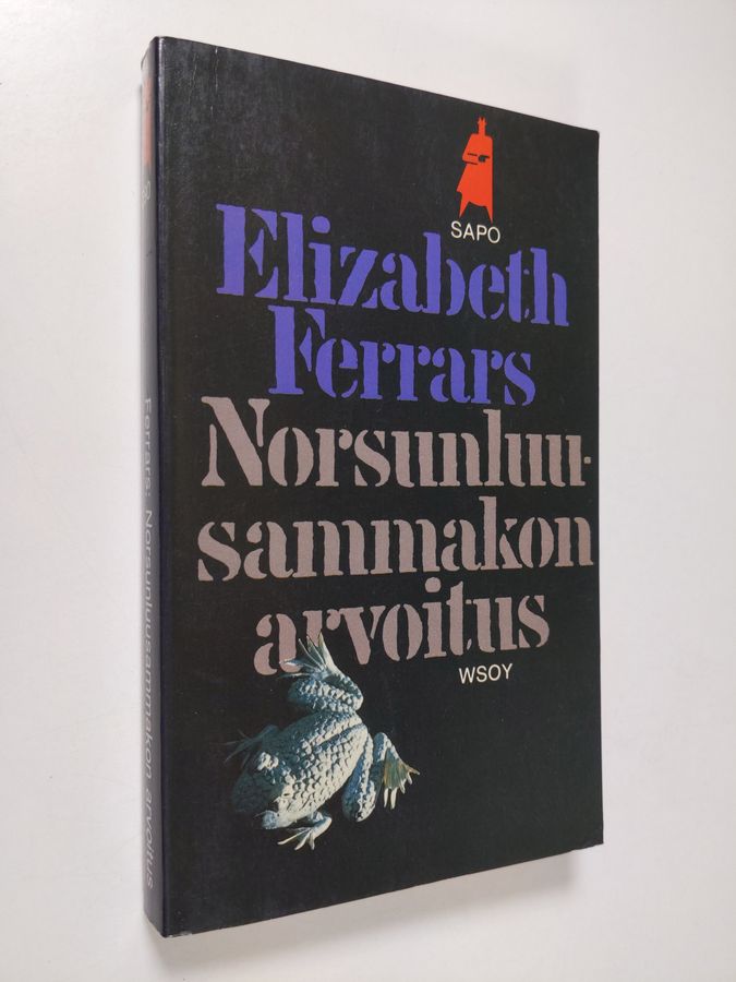 Elizabeth Ferrars : Norsunluusammakon arvoitus