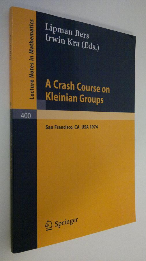 A Crash Course on Kleinian Groups
