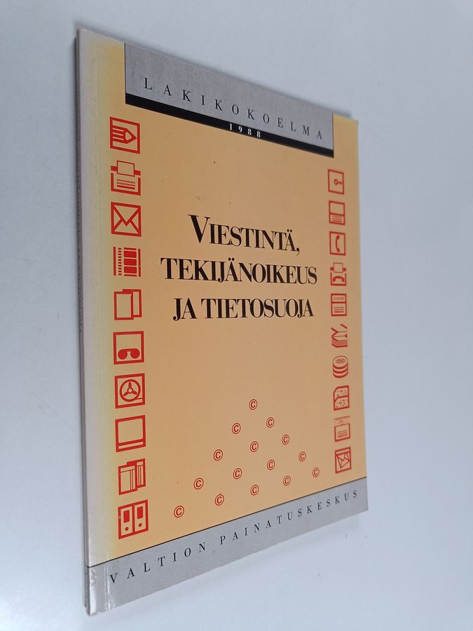 Viestintä, tekijänoikeus ja tietosuoja