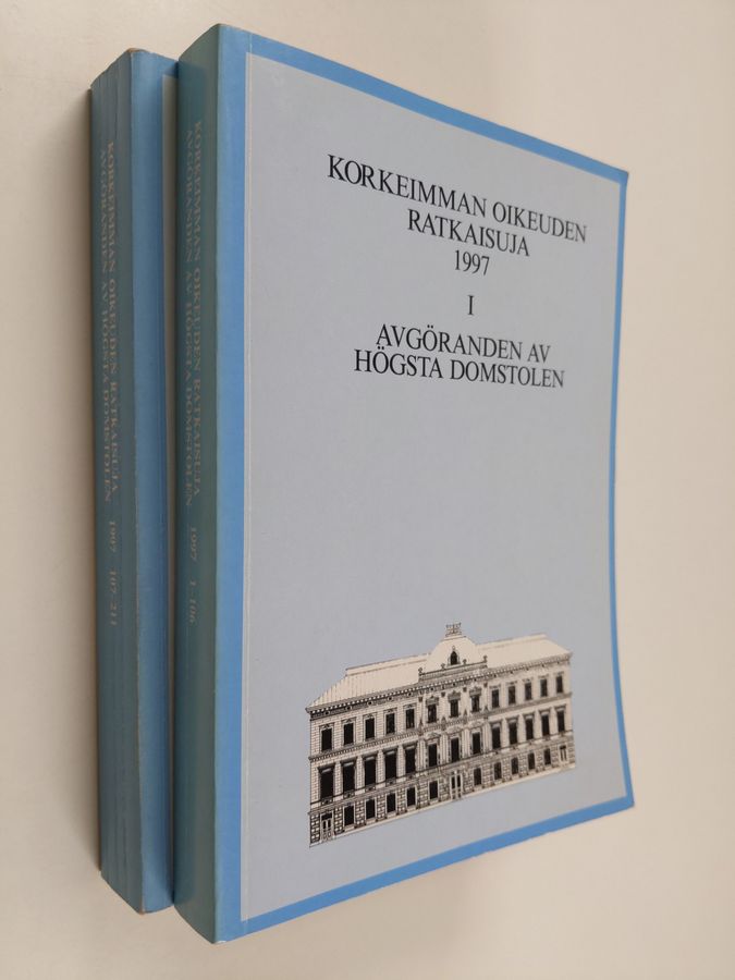 Korkeimman oikeuden ratkaisuja 1997 1-2