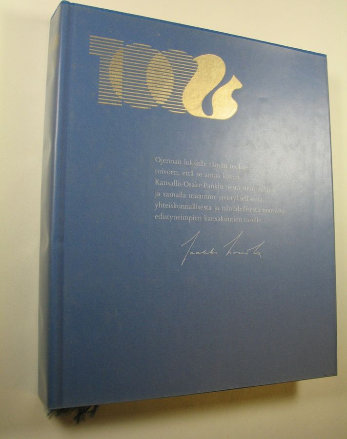 Yrjö Blomstedt : Kansallis-osake-pankin historia 1 : 1889-1939