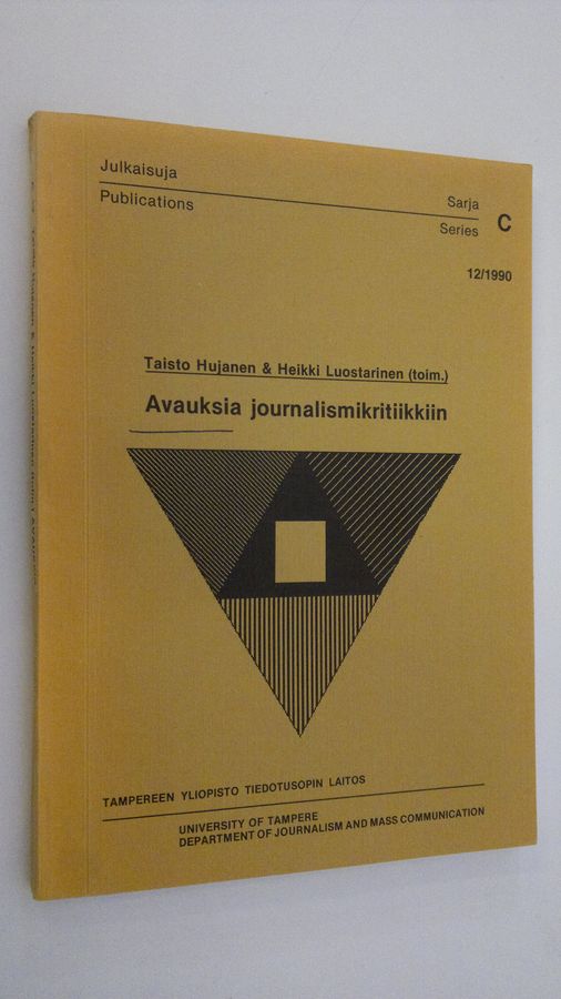 Avauksia journalismikritiikkiin