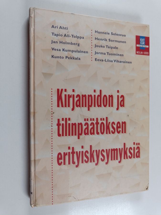 Kirjanpidon ja tilinpäätöksen erityiskysymyksiä