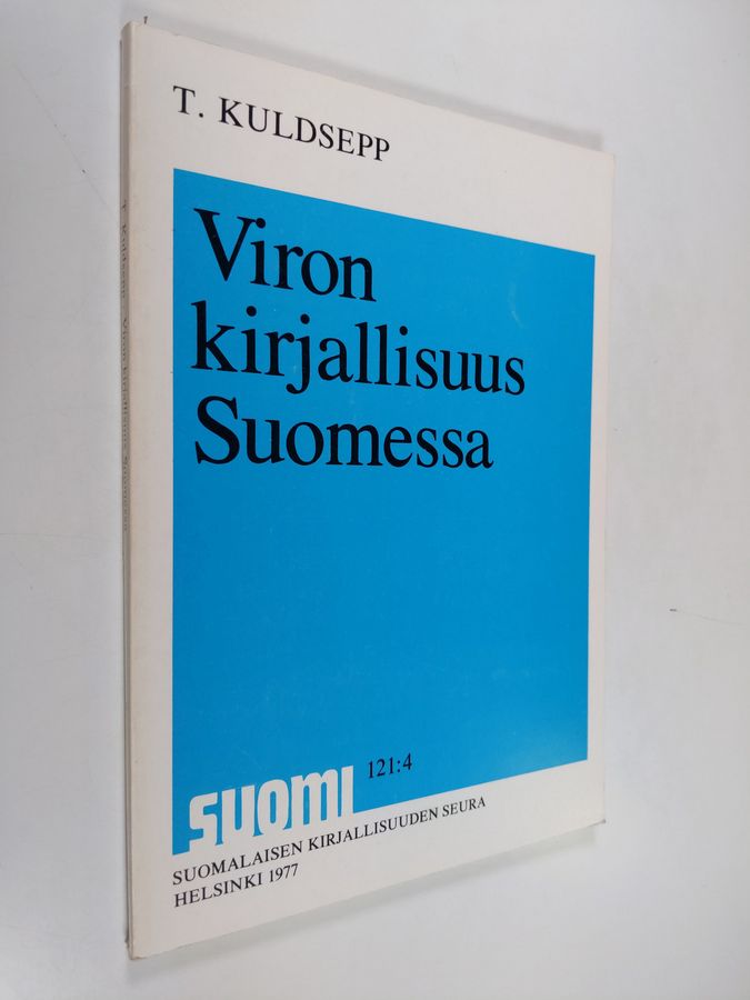 Viron kirjallisuus Suomessa