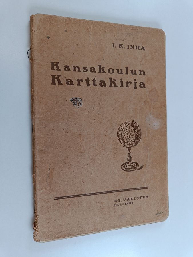 I. K. Inha : Kansakoulun karttakirja : Pienoinen opas avarassa maailmassa