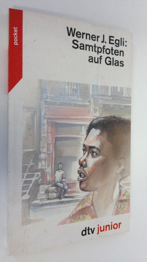 Samtpfoten auf Glas