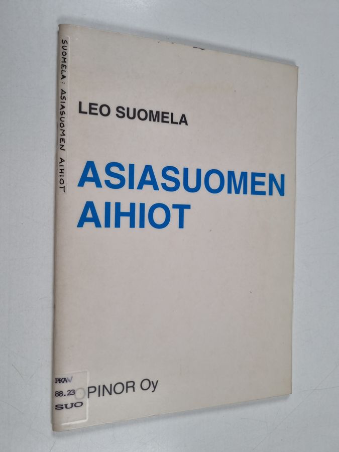 Asiasuomen aihiot