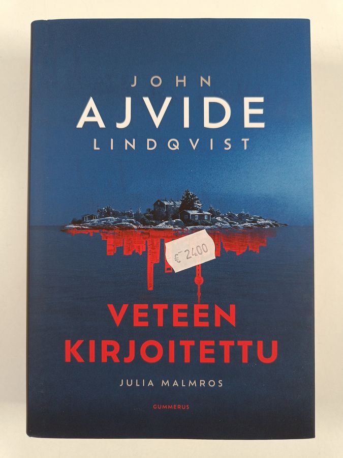 John Ajvide Lindqvist : Veteen kirjoitettu
