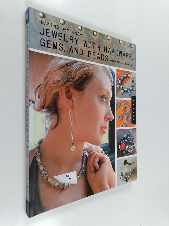 Making designer jewerly with hardware, beads and gems