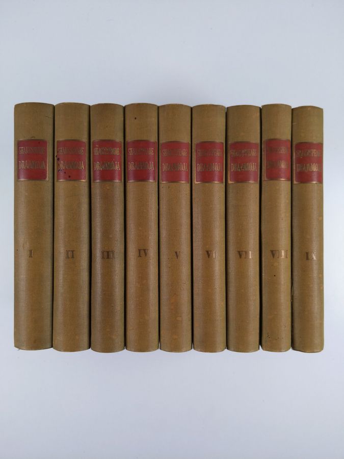 William Shakespeare : Draamoja 1-9